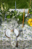 Block Printed Cotton Morning Glory Napkins