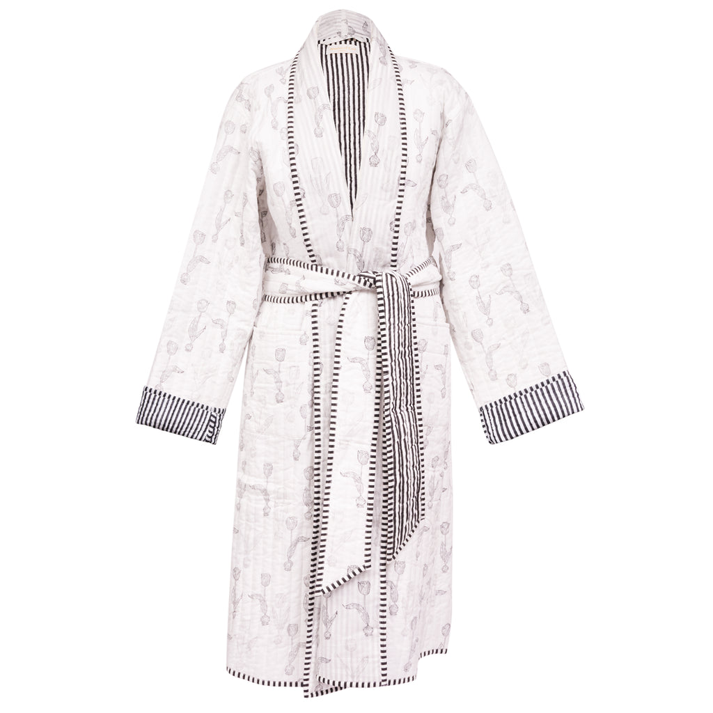 Block printed Robe