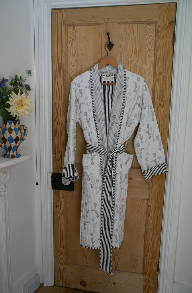 Tulip Quilted Robe 